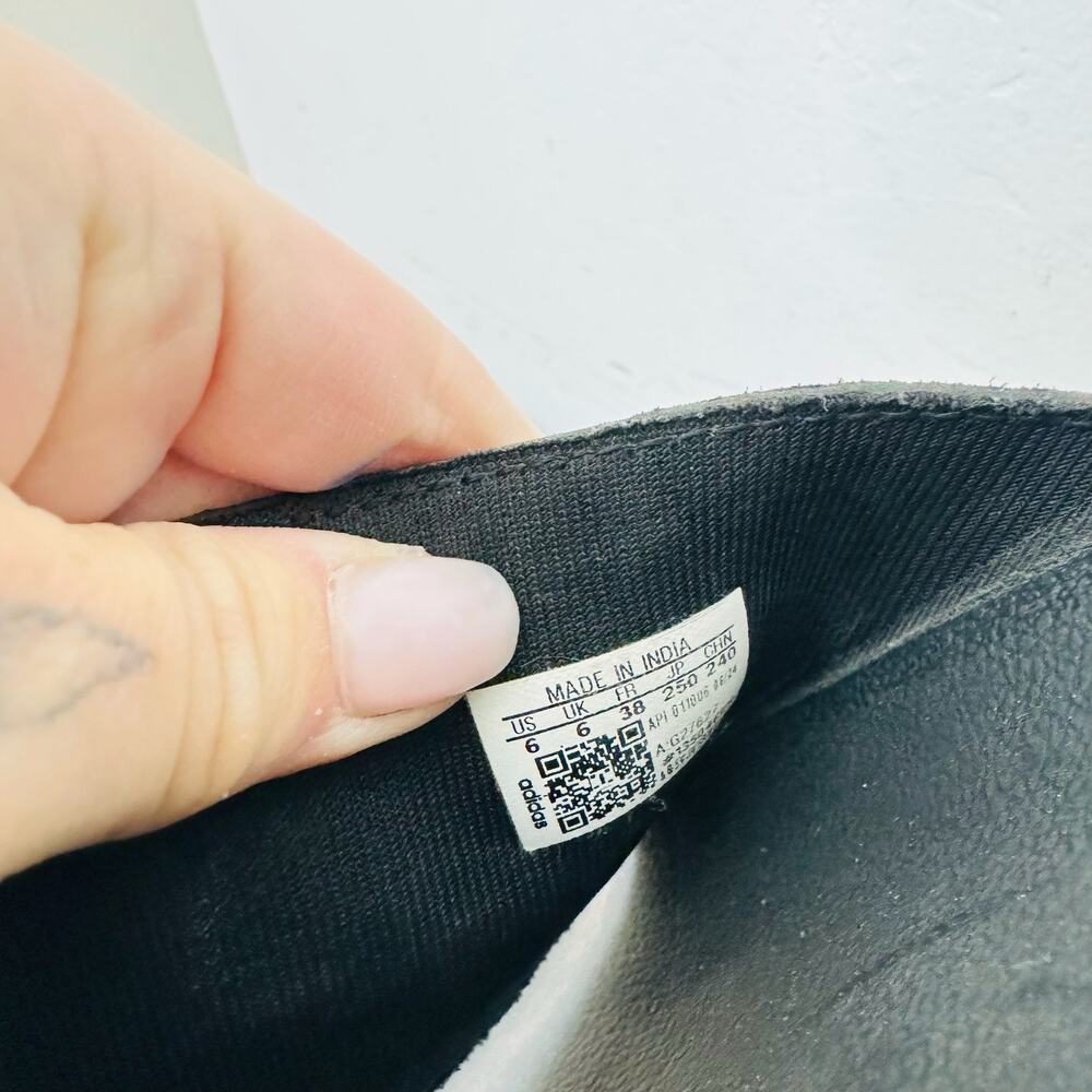 Adidas Adilette Shower Slides Black Men’s Size 6 - Picture 5 of 6